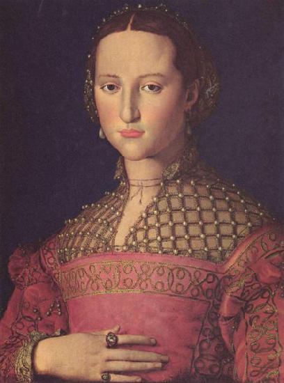 Agnolo Bronzino Portrait of Eleonora di Toledo oil painting picture